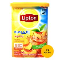 립톤 아이스티 믹스 복숭아맛, 29개, 1통, 907g