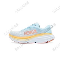 HOKA-오리지널 Bondi 8 야외 러닝 스니커즈 남성 탄성 트레일 신발 경량 통기성 여성 스니커즈 커플 캐주얼 신발