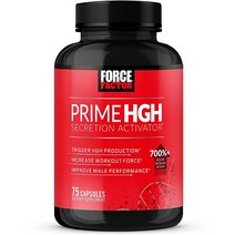 Prime HGH 분비 활성제 임상적으로 연구된 알파 사이즈가 있는 남성용 보충제 생성을 유발하고 운동력을 증가시키고 성능 향상 포스 팩터 75캡슐, 150 Count (Pack of 3)
