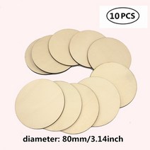 우드버닝 원형 디스크 미완성 나무 조각 공예 용품 1080mm 컷 아웃 품 레이저, [06]