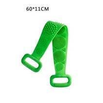 원터치욕조 핀란드사우나 미니 히노끼 예쁜 편백 사우나 반신 욕조 실리콘 백 스크러버 소프트 수세미 목욕 타올 목욕 벨트 바디 엑스 폴리 에이 팅 마사지 샤워 바디 청소 욕실, 초록