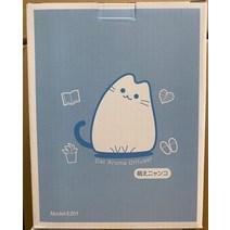 가습기추천 자연기화식 사무실가습기 자연식 가열 스마트 방건조할때 가정용 조용한 가열식가습기 가습기 146, 귀여운 고양이 에센셜 오일 2병
