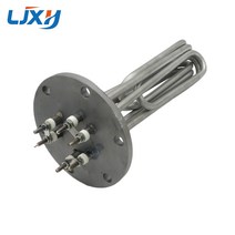 LJXH 140mm 플랜지 스팀 기계 발열체 30VKW/12KW/1KW/24KW 전기 증기 보일러용 스테인레스 스틸 히팅 파이, 01 380V 201SUS_02 12KW 270L