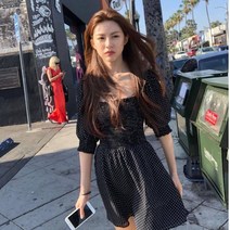 고윤정원피스 여성 여름 반팔원피스 여행 휴양지