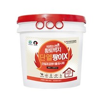 [쇼핑엔티] 바르는 천연 단열벽지 단열팡이X 7kg, 레몬