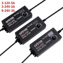 ac dc 3v 5v 9v 12v 24v 가변 전원 공급 장치 디스플레이 화면 범용 전원 공급 장치 5 12v 볼트 dc-dc 220v 12v 24v 5v smps, 9v - 24v 3a, 우리 플러그