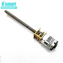 스윙모터 부품 전동 회전 기어 Bringmart-나사산 샤프트 M4 55mm DC 기어 모터 15/30/50/60/100/200/300/5, 07 500rpm_01 3 볼트