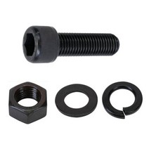 ALL09 렌치볼트 너트 와샤 스프링와사 6mm 세트, 렌치볼트M6 x 80mm(2개)세트