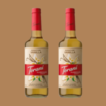 토라니 퓨어메이드 시그니처 바닐라 시럽 750ml 2개 홈 카페 바닐라향 라떼