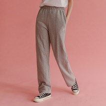 뮤링 탄탄소재 웰메이드 자수팬츠