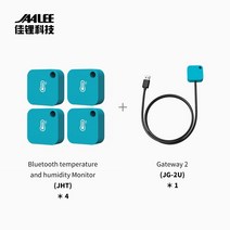 Jaalee-무선 온도/습도/Dewpoint/VPD 스마트 센서 데이터 로거 수출 냉장고 냉동고 파충류 휴미더, 한개옵션1, 06 Gateway-WIFI-4