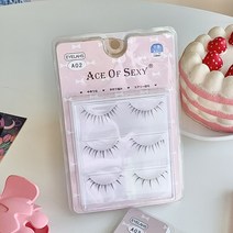 떨샵 아이하라 볼륨업 속눈썹 3쌍 세트 자연스러운 속눈썹연장, 1개, 볼륨업속눈썹3쌍