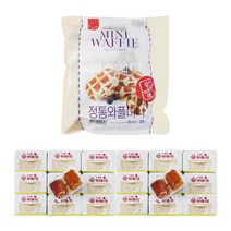 삼립 미니 와플 1개+일회용 메이플시럽 20개 세트