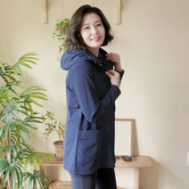 쉬즈마담 J31241 아리 봄스판 후드점퍼/엄마옷/중년여성의류