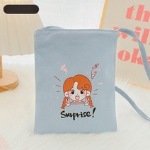 클라리넷가방 플루트 플룻가방 휴대용 캔버스 메신저 백 여성용 천 가방 심플하고 다양한 기능 일본 패션
