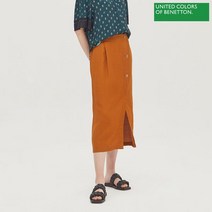 베네통 맥스 린넨 스커트 BASK59131 CA