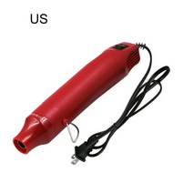 열풍기 110v 220v 300w 조절 가능한 온도 전기 히트 건 슬러지 연화 열 핸드, 협력사, 110v 미국 플러그