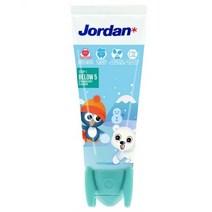 조르단 치약 1단계 6개월 신생아 돌아기 치약 돌아기불소 500ppm 불소치약, 4개