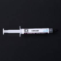 카본구리스 스텐션오일 자전거체인오일 6 Pieces/Lot HY883 튜브 초고 나노 탄소 열 그리스 초저 임피던스 CPU/GPU, 6개