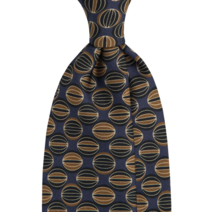 이태리 꼬모 벌룬 올오버 스포데라토 네이비옐로우브라운