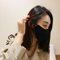 [순수국내제작] 퀄리티 좋은 입체형 면마스크 자체제작 80수안감