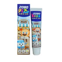 2080 키즈 3스텝 치약 소다버블 75g(6세~9세) X 9개