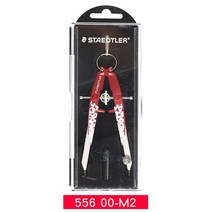 제도판 STAEDTLER-전문가용 조정 가능 드로잉 서클 컴퍼스 학교 사무실 엔지니어링 문구 1 세트, [15] 556 00-M2