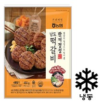 [농협] 한끼정성 남도 떡갈비 480g, 1개