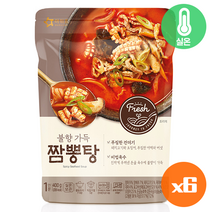 아워홈 불향가득 짬뽕탕 400g x6개 즉석국 즉석탕