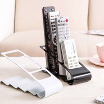 철제 리모컨 거치대 정리함 멀티 수납 꽂이 보관함 수납함 인테리어 케이스 스탠드, 상품선택, 화이트