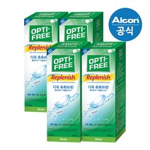 기타 [알콘] 옵티프리 렌즈세척액 리플레니시 420mlx4개
