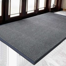 현관고무매트 카페발매트 아파트 카펫 카팻 쇼핑몰, 진한 빨간색 60x90CM