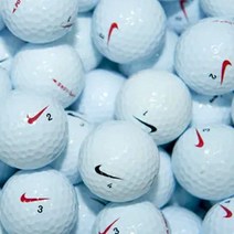 A 나이키 Nike 로스트볼 10구 - 화이트 골프공 리피니쉬없는 써보고고싶은 로스트볼 B.B.P