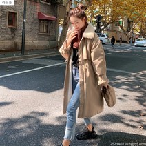 라오농 LAONONG 기모파카 여성 하프코트 패딩 루즈핏 겨울 코트KDIlkdf6565X