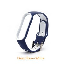 YUE 새로운 Xiaomi Mi Band 5 스트랩 스마트 액세서리 교체 6 손목 용 방수 더블 컬러 실리콘 팔찌 R, G9 _For Mi band 5