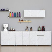 애니퍼스 디셀 벽걸이장 탕비실수납장, 다크