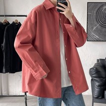 남성 긴팔 셔츠 캐주얼 출근 봄 데일리 코디 큰사이즈 편한 체크 빅사이즈