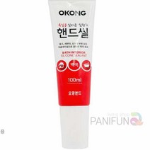 욕실용 실리콘 실란트 욕조 세면대 싱크대 곰팡이억제효과 100ml 백색, 1개