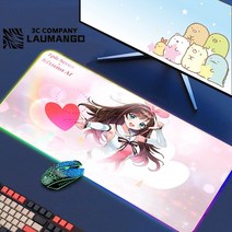 에픽 세븐 Rgb 마우스 패드 게이머 키보드 매트 책상 애니메이션 카펫 Pc 빅 게임 캐비닛 확장, 13 GG002314_01 RGB300x700x3mm