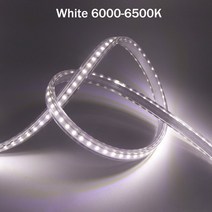 led 스트립 간접 조명 줄조명 새로운 20CM 절단 가능 220V d 스트립 2835 SMD 중립 흰색 120d M 유연한 조, 07 7m, 01 White