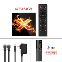 안드로이드티비 Android TV Box vontar x1 smart tv box 4gb ram 32gb android 10 4gb 64gb support dual wifi, 4GB64GB h17