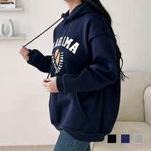 앨라배마 기모 오버핏 후드티 SD-221173