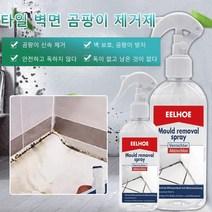에코후레쉬 타일 벽면 곰팡이 제거제 욕실 화장실 청소세제 곰팡이제거제, 벽면 곰팡이 제거제(100ml) ×3