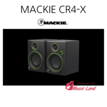 MACKIE CR4 -X 4인치 모니터스피커 1조(2통) 멀티미디어 제작 및 엔터테인먼트의 사운드 최적화된 음질