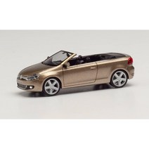 Herpa 34869-002 폭스바겐 6세대 골프 카브리올레 Seet Data Gold Metallic 자동차 모형 1:87 사이즈