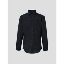 로가디스 로가디스 EASY CARE REGULAR FIT 네이비 도트 프린트 셔츠 (MA1764AC3R)