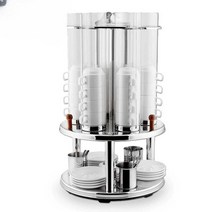 커피잔 디스펜서 뷔페 회전식 업소용 호텔 컵홀더, 컵홀더(컵제외)