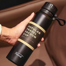 토르메이 대용량 진공 보온보냉 휴대용 텀블러, 650ml, 블랙