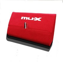 Isuzu mux용 자동차 악세사리 1 플로킹 차량용 선글라스 케이스 홀더 정리함 안경 박스 보관함, 01 red화이트