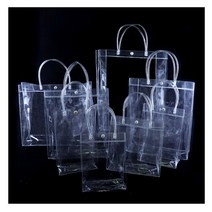 [FullyJullyShop] (모음전) PVC 투명 젤리 쇼핑백 구디백 투명선물백 PVC투명백